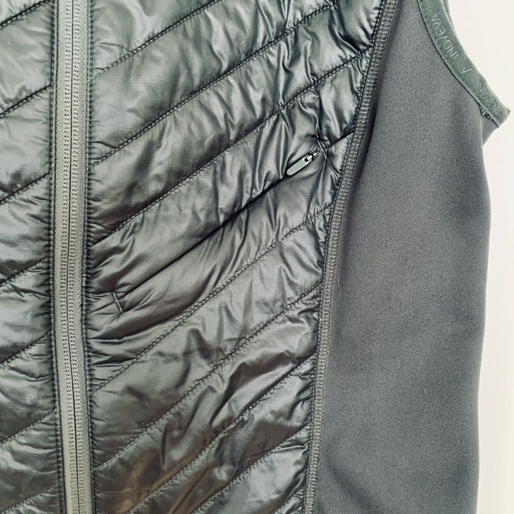 Indyeva Garma Insulated Vest - size small, dark green - Picture 4 of 5